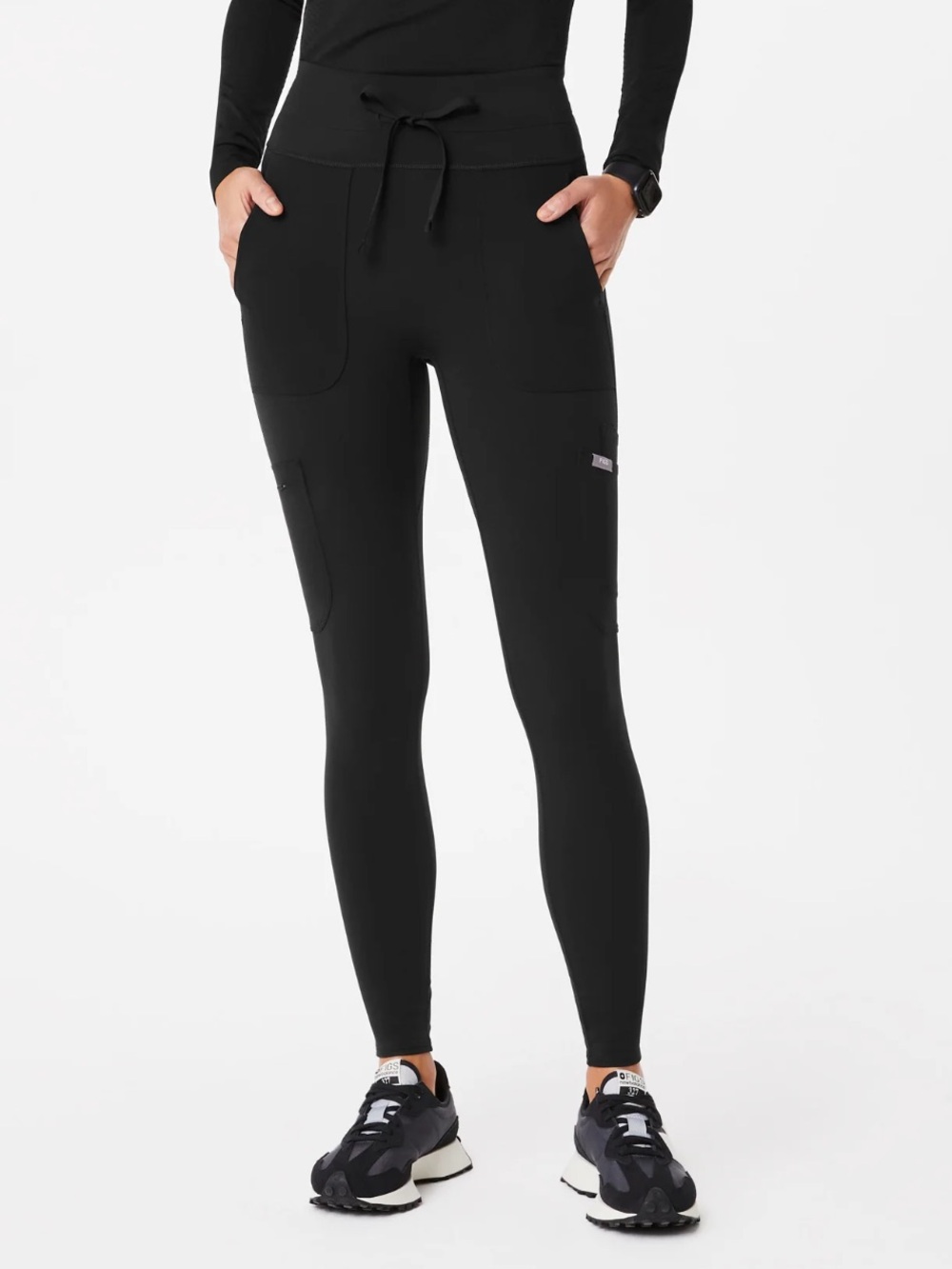 Figs Women's Seville High-Rise Legging - Black
